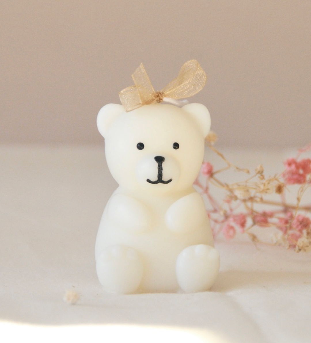 Teddy Bear Candle – Monde de Lumiere